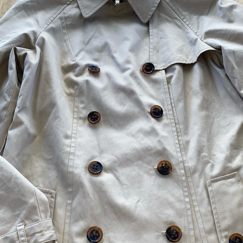 Banana Republic Trench Coat Small ECU - Picture 15 of 15